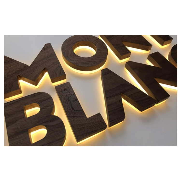 Backlit 3D Letter Led Signs